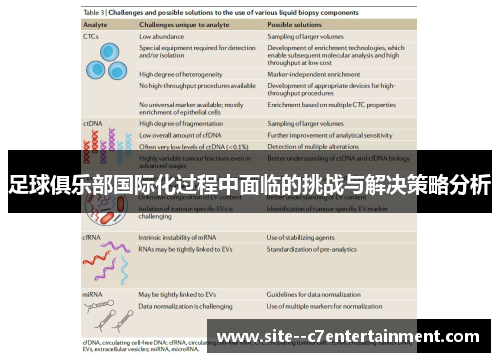 足球俱乐部国际化过程中面临的挑战与解决策略分析